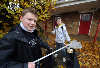 Bicester Community College pupils give school a makeover